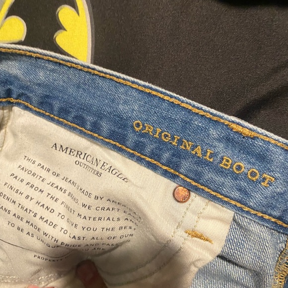 Like new American Eagle jeans 36w 32 L worn twice - Picture 5 of 7